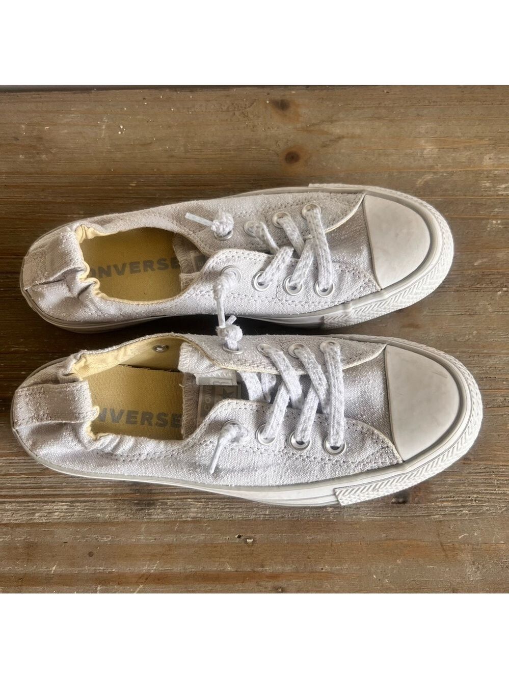 Converse Chuck Taylor Shoreline Slub Linen Women's Shoe Size 6 #B1939